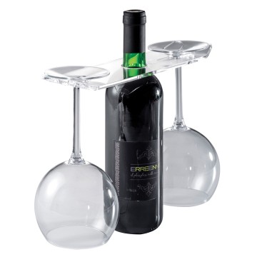 Présentoir verres et bouteille
