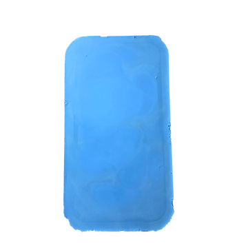 cire à cacheter matte bleu ciel,